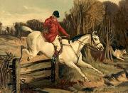 unknow artist Classical hunting fox, Equestrian and Beautiful Horses, 068. oil painting reproduction